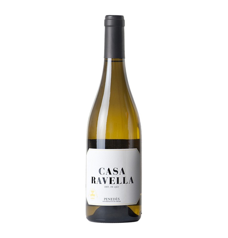 Bouteille de vin blanc Casa Ravella Joven 2017, appellation Penedès de bodegas Casa Ravella