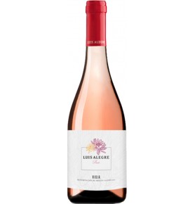Bouteille de vin rosé espagnol Rosado de bodegas Luis Alegre, AOC Rioja