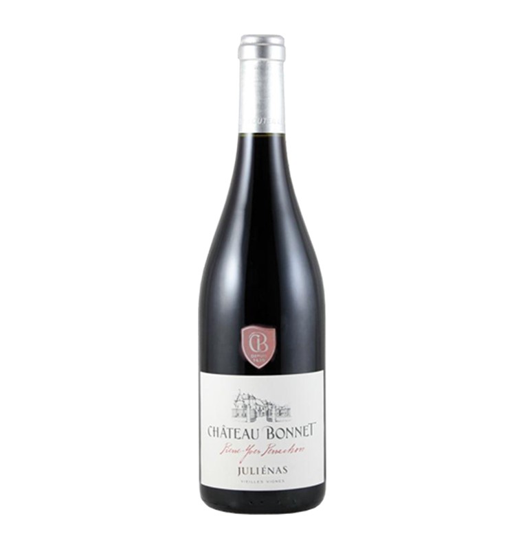 Bouteille de vin rouge Juliénas 2016 du Château Bonnet