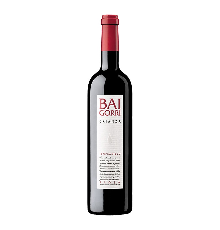 Bouteille de vin rouge Baigorri crianza 2016, appellation Rioja de Bodegas Baigorri