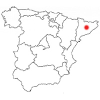 Localisation de l'appellation Pla de Bages (Espagne)
